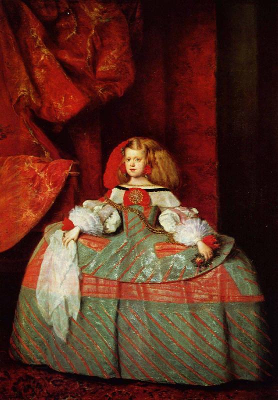 Diego Velazquez Infanta Margarita Teresa in a Pink Dress